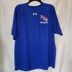 PBG Baseball Under Armour XL Blue Athletic Shirt